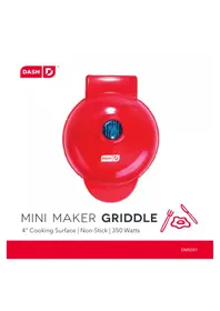 Notice Dash DMS001 Crépière