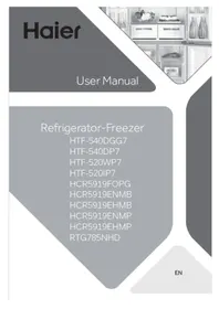 Notice HAIER HCR5919EHMP Buzdolabı