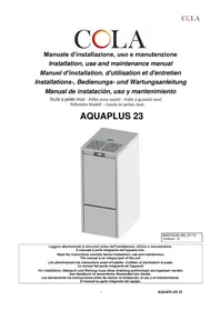 Notice Cola AQUA PLUS 23 Poêle