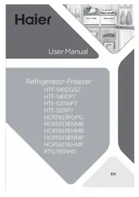 Notice HAIER HCR5919ENMP Buzdolabı