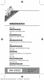 Notice AURIOL IAN 69549 Klocka