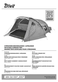 Notice CRIVIT IAN 361307 Tente