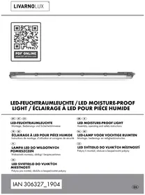 Notice Livarno Lux IAN 306327 Luminaire