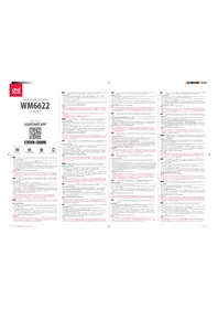 Notice ONE FOR ALL WM 6622 Télécommande universelle