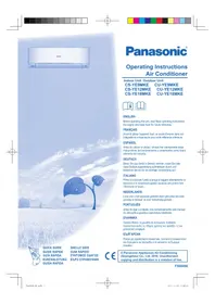 Notice PANASONIC CSYE12MKE κλιματιστικό