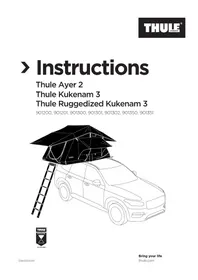 Notice THULE TEPUI EXPLORER KUKENAM Tente
