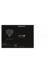 Notice Genesis RADON 800 Ecouteur