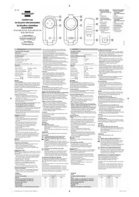 Notice BRENNENSTUHL COMFORTLINE RC CE1 0201 Prise murale