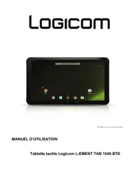 LOGICOM LEment Tab 1040 BTK - Tablette