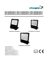 Notice EtiamPro EFL60W40V1 Éclairage