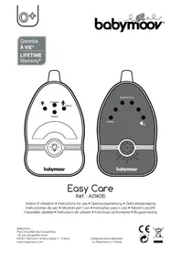 Notice BABYMOOV EASY CARE A014015 Monitory dla niemowląt