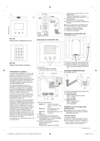 Notice HAGER REN705T Interphone vidéo