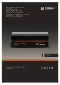 Notice Palmer TAUBER Accessoire audio