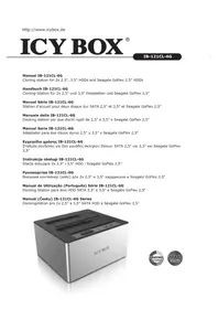 Notice Icy Box IB121CL6G Disque dur externe