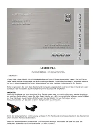 Notice LC-Power LC1000 V2.4 Alimentation (PC)