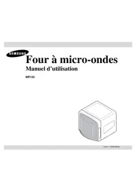 Notice SAMSUNG MR125 Micro-ondes