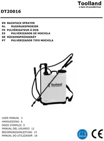 Notice Toolland DT20016 Nettoyeur haute pressio