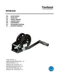 Notice Toolland WHW420 Treuil manuel