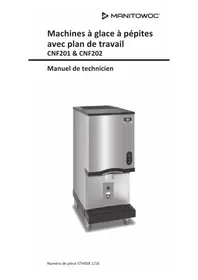 Notice Manitowoc CNF0201 Machine à glace