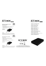 Notice Icy Box IB2536STS Boîtier pour disque dur