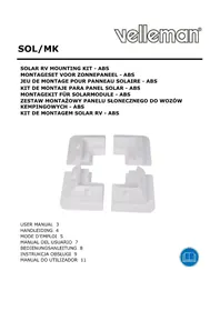 Notice VELLEMAN SOLMK Panneau solaire
