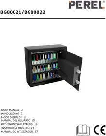 Notice Perel BG80022 Kluis