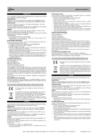 Notice Velbus VMBRFT4H Télécommande