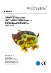 Notice VELLEMAN KSR15 Jouets