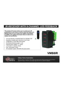 Notice Velbus VMB8IR Contrôleur