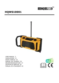 Notice HQ Power HQWS10001 Radio