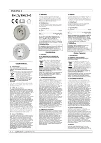 Notice Perel ENL2 Éclairage