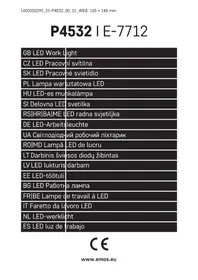 Notice Emos P4532 ліхтарик