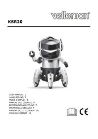 Notice VELLEMAN KSR20 Robot jouet