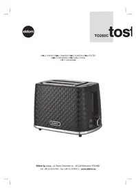 Notice Eldom TOSTI TO280C Grille pain
