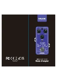 Notice NUX DAMP REVERB NRV3 Machine à effet