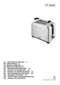 Notice AMICA TF 3043 тостер