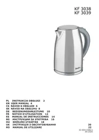 Notice AMICA KF 3038 Bouilloire