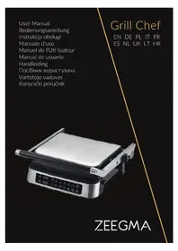 Notice Zeegma GRILL CHEF Plaque de grill