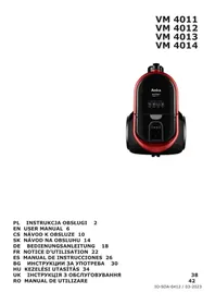 Notice AMICA AKMAN VM 4011 Пилосос