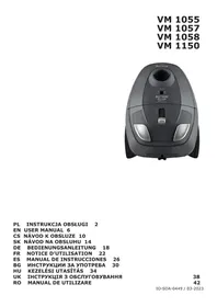 Notice AMICA SURAZO PLUS VM 1150 Пилосос
