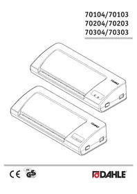 Notice Dahle 70103 Laminovací stroj