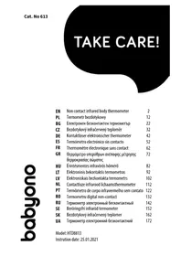 Notice BabyOno HTD8813 Termometru