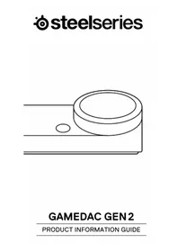 Notice STEELSERIES GAMEDAC GEN 2 外置声卡