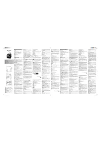 Notice MUSE M189 CDB Radio-réveil