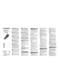 Notice Nitecore VCL10 Chargeur de piles