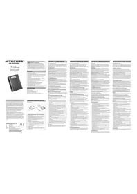 Notice Nitecore F4 Chargeur de piles