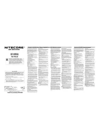 Notice Nitecore D2 Chargeur de piles