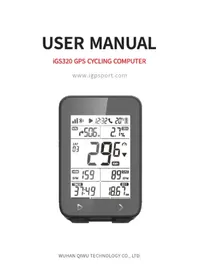 Notice iGPSport IGS320 Compteur