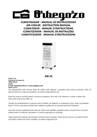 Notice Orbegozo AIR 36 Aire condicionat