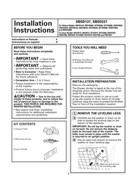 Notice GE SBSD227FGG Secadora